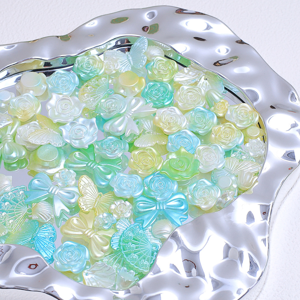 Fantasía barroco mezclado dulce DIY crema pegamento teléfono caso tocado horquilla joyería resina accesorios al por mayor