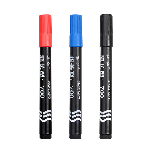 Black marker oil-based quick-drying large-head pen thick pen signature pen mark logistics marker pen marker pen wholesale