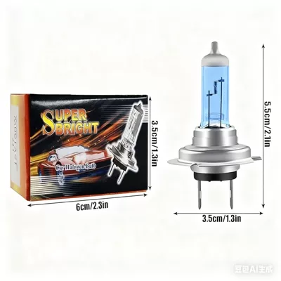 H7 Avtomobil Fənəri Halogen Lampa Yüksək Şüa 12V55W 24V100W Yüksək Parlaqlıq