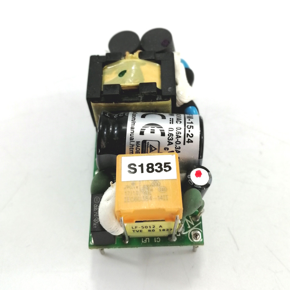 台湾明纬MFM-15开关电源15W5V/12/15/24V绿色医疗基板型AC-DC