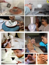 陶泥转盘塑转盘转台陶艺工具雕塑手绘花盆蛋糕制作