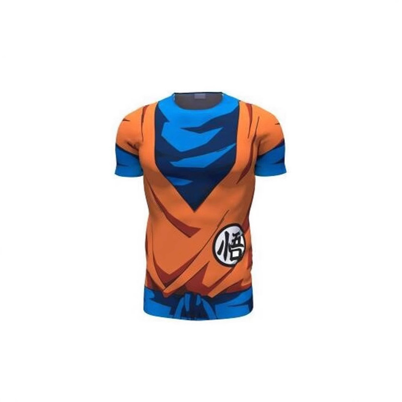 European and American Cross-Border Export Men's Cosplay Dragon Ball Series 3D Printed Quick-Drying Short-Sleeved T-Shirt European and American Cross-Border Export Men's Cosplay Dragon Ball Series 3D Printed Quick-Drying Short-Sleeved T-Shirt