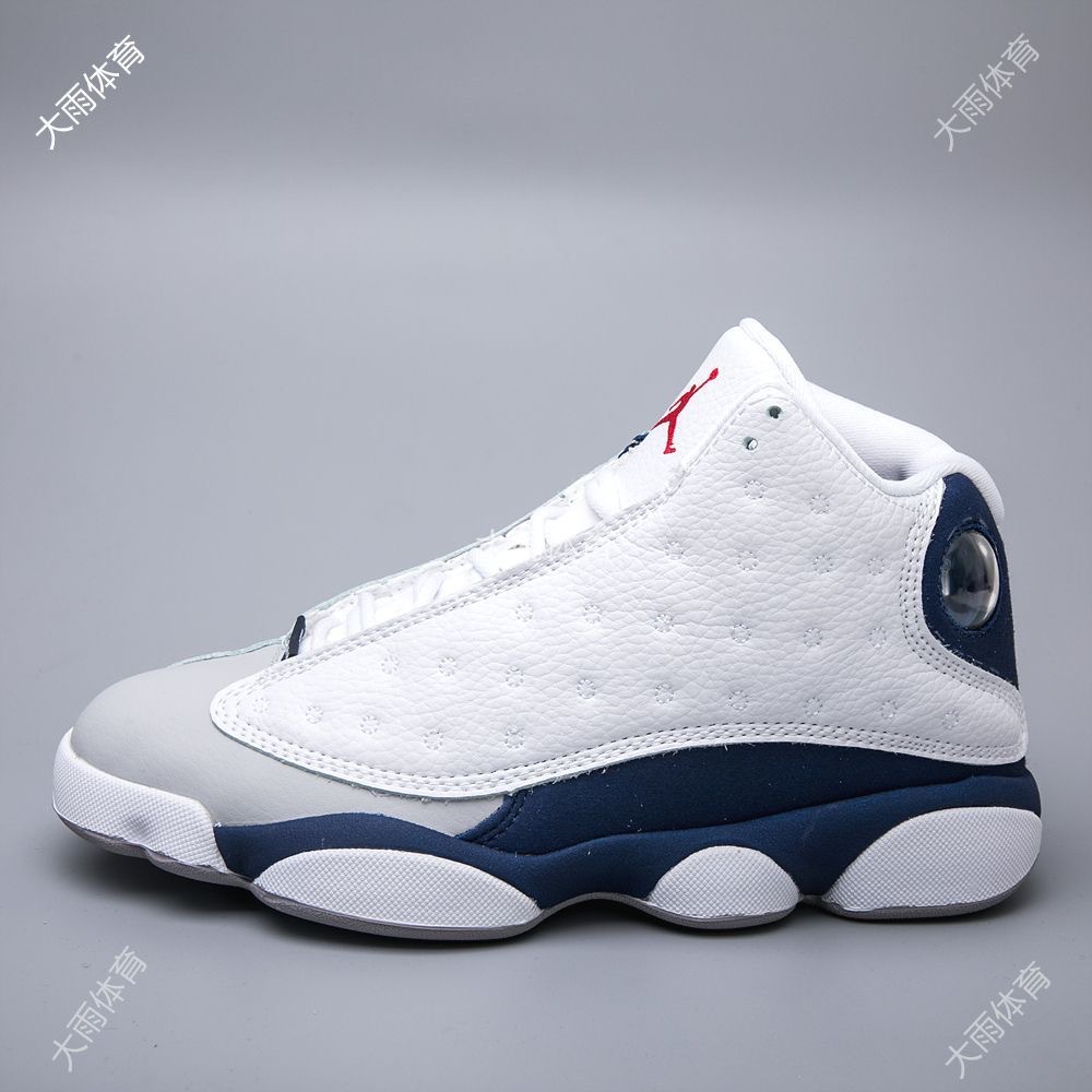 Zapatos de baloncesto transfronterizos aj13 de cabeza zapatos de baloncesto en blanco y negro Panda color blanco y azul obsidiana zapatos deportivos grandes para hombres y mujeres