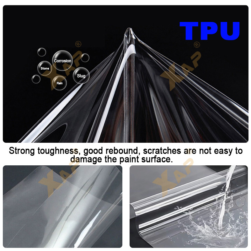 Cross-border exclusive for Toyota Camry LE XLE TPU invisible paint protective film to prevent scratches and brighten