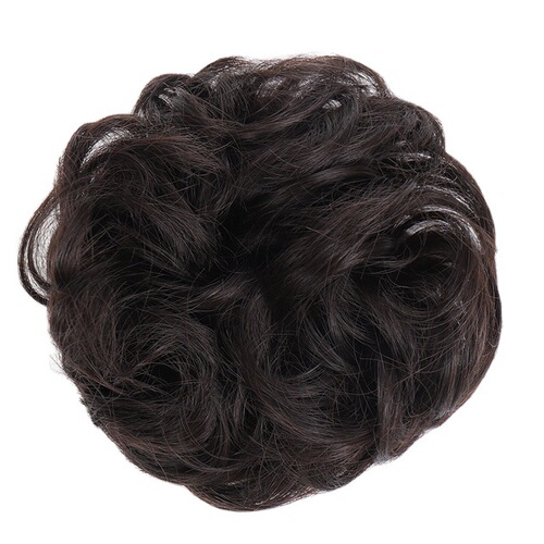 Hair Accessories Manufacturer Wholesale for Women's Puff Ball Ponytail Wigs, Lazy Hair Buns, Fluffy and Realistic Synthetic Hair with Elastic Bands Flower Hair Accessories