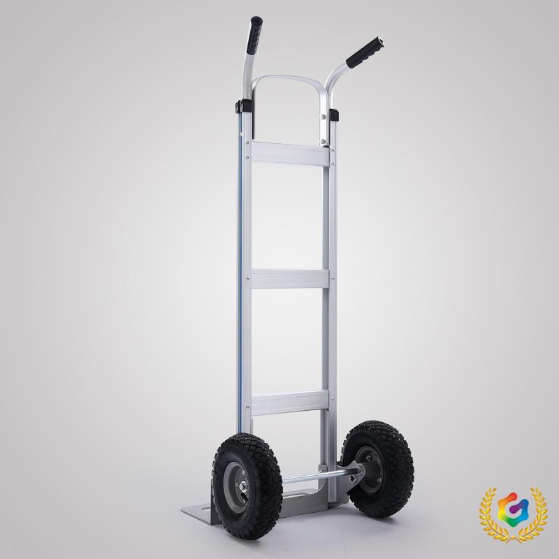 ⇝铝合金手推车老虎车搬运车载重王静音防滑重型快递两轮物流搬货