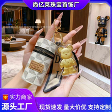 足金999潮流暴力熊手机包包钥匙扣挂件收藏纪念礼品批发直播引流W