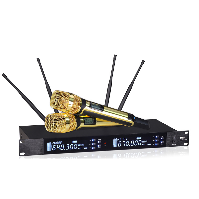Sistema de Micrófonos Inalámbricos SK9000 de 1 a 2 Canales con Infrarrojos para Escenario y Conferencias image 2