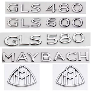 Mercedes-Benz Maybach S480 S580 S680 GLS480 GLS580 GLS600 avtomobil emblemi, yazı