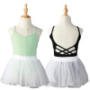 goods in stock summer Dance costume Sling jumpsuit camisole dance Uniforms new pattern Leotard Drain back Open file