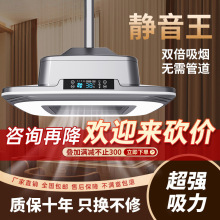 空气净化器棋牌室吸烟灯吊灯升降吸烟机麻将麻将机神器灯排烟直排