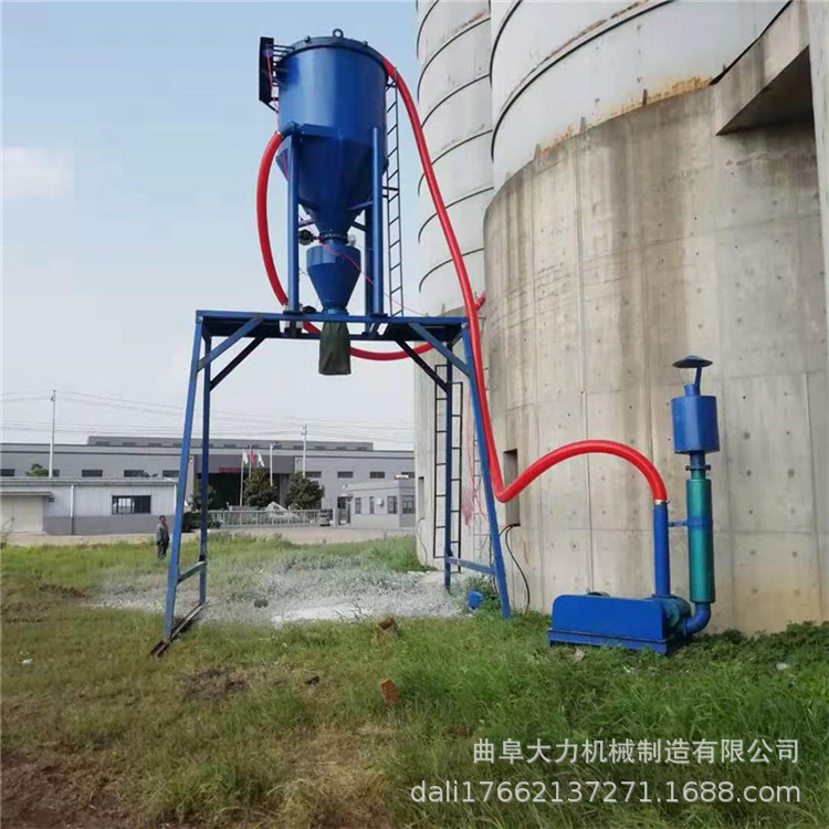 吨包粉料自吸式装车机 化工粉料气力输送机 脉冲除尘吸灰机