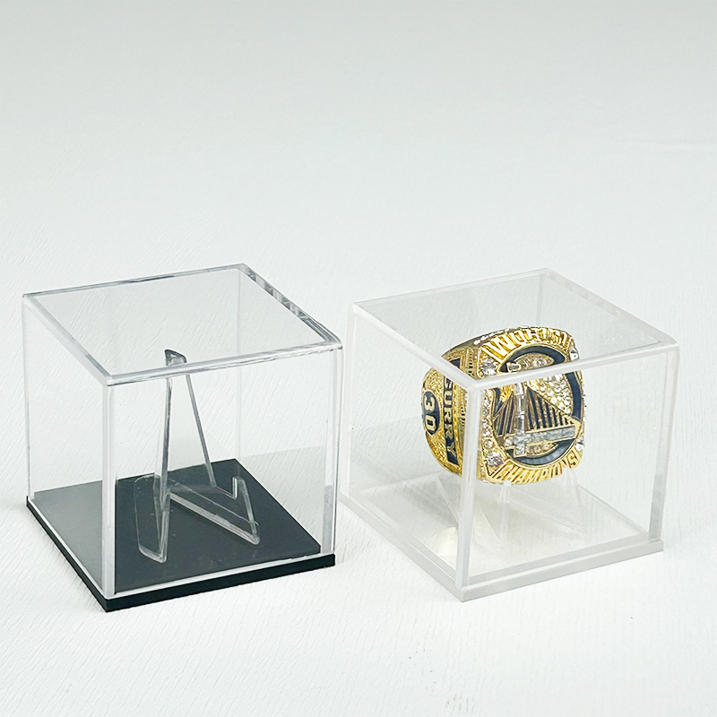 クロスボーダーアクリルチャンピオンリング展示ボックスギターピック収納ボックス透明ピック収納ダストボックス