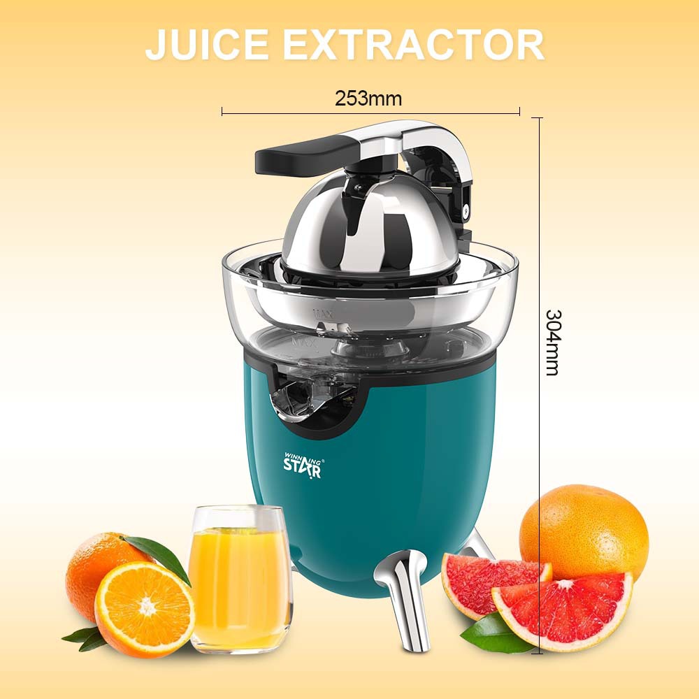 WinningStar Cross-border hogar 220V eléctrico naranja limón prensa naranja máquina Citrus Juicer