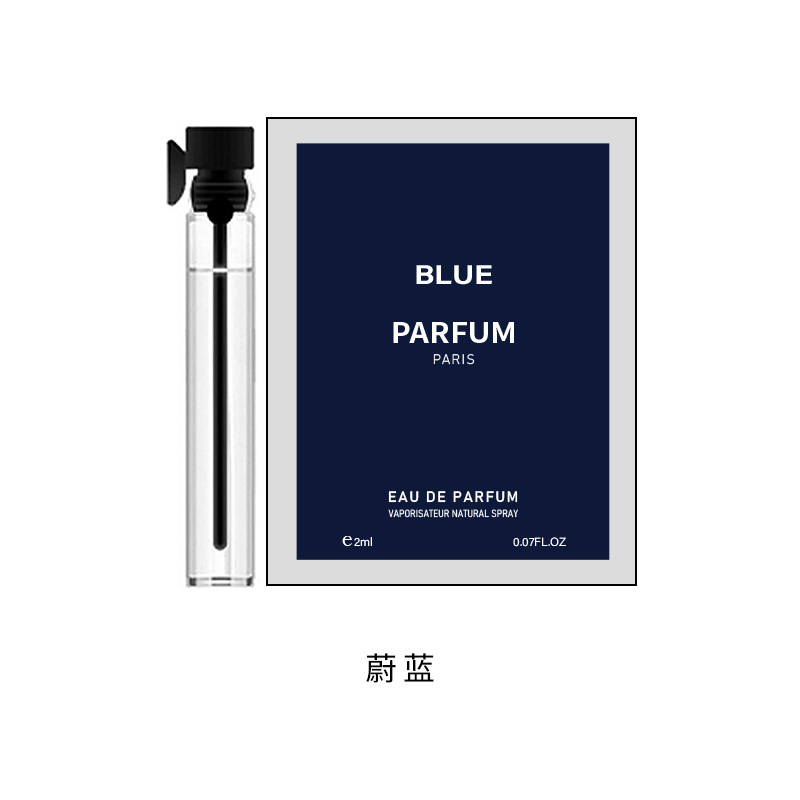 Q version card perfume sample men's and women's perfume long-lasting light perfume Vietnam stall test tube perfume
