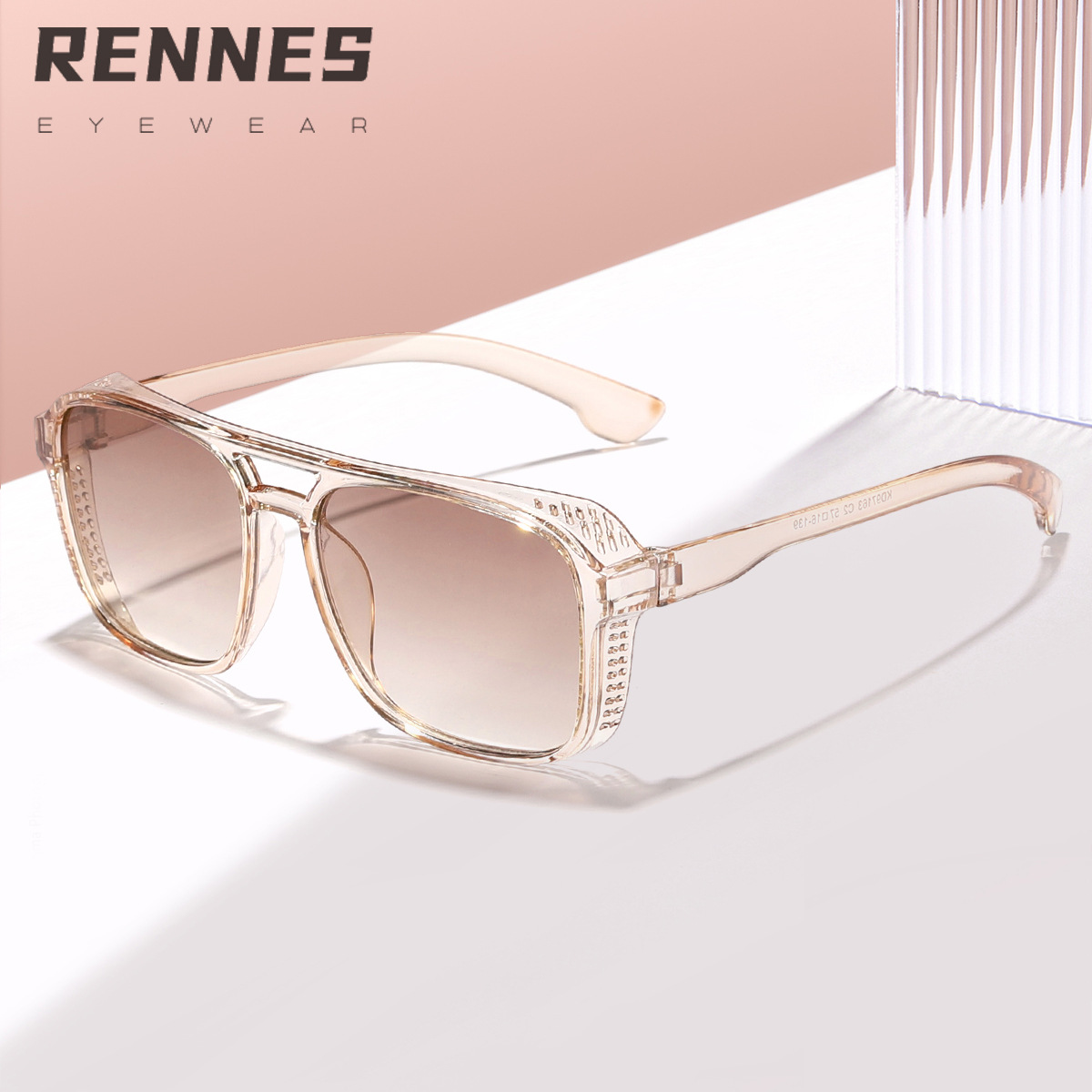 2024 nuevo Steampunk océano color lente moda protección solar gafas de sol al aire libre desgaste esencial gafas de sol