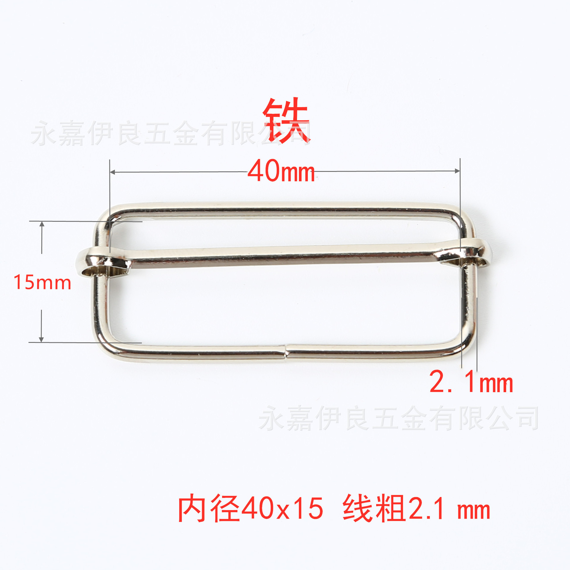 Venta directa de fábrica de hebillas metálicas en forma de D en stock, hebillas ajustables de acero inoxidable, nuevas hebillas de tracción, hebillas de tres niveles de cobre, hebillas de alambre de hierro. image 29