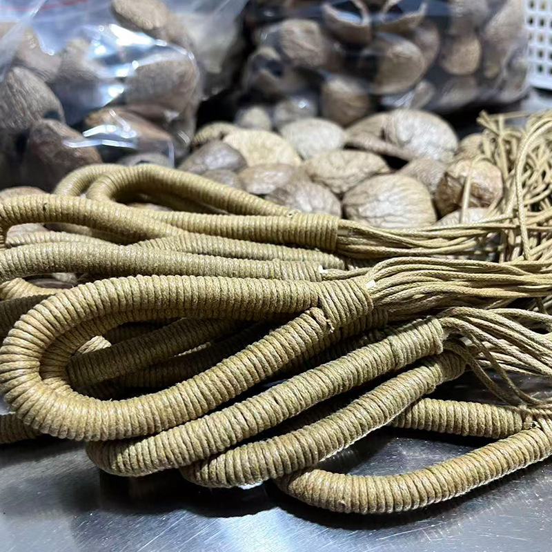 果壳风铃大号拉环绳手工编织半成品编绳DIY材料包挂饰绳厂家批发