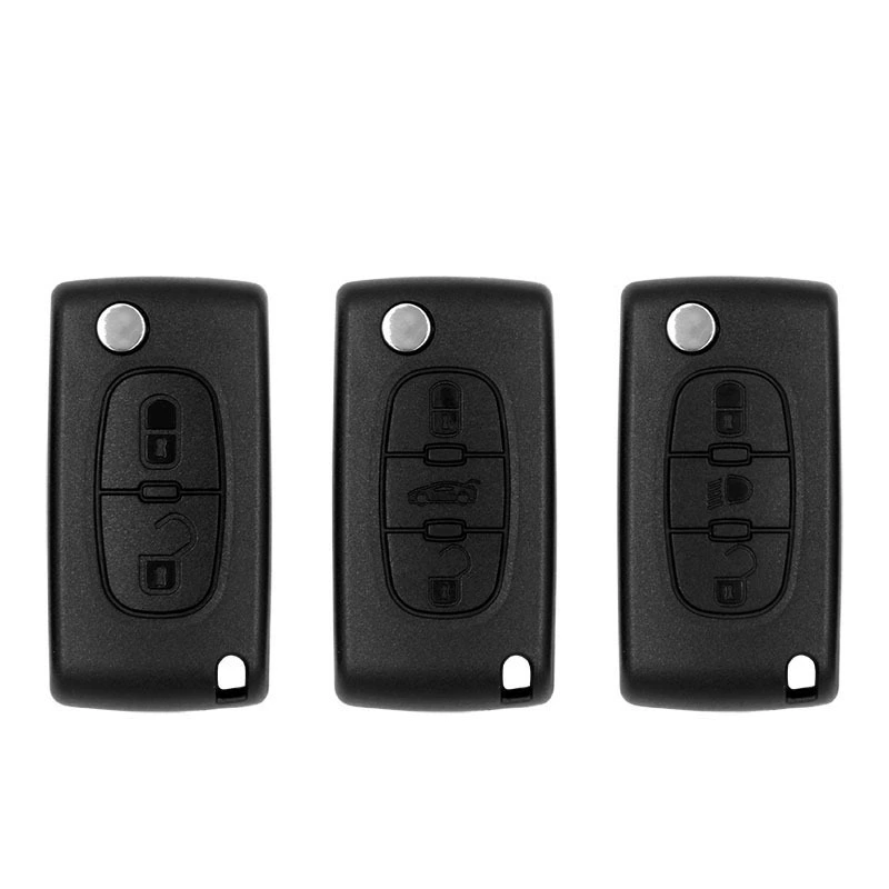 Подходит для Peugeot 307 308 408 Citroen Triumph Sega C4C5, корпус ключа дистанционного управления автомобиля