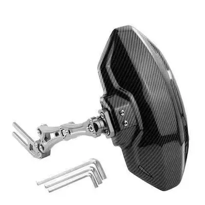 Electric vehicle fender — Fiber Fender Rear Universal - first-generation-mudguard-universal-bracket-titanium-color