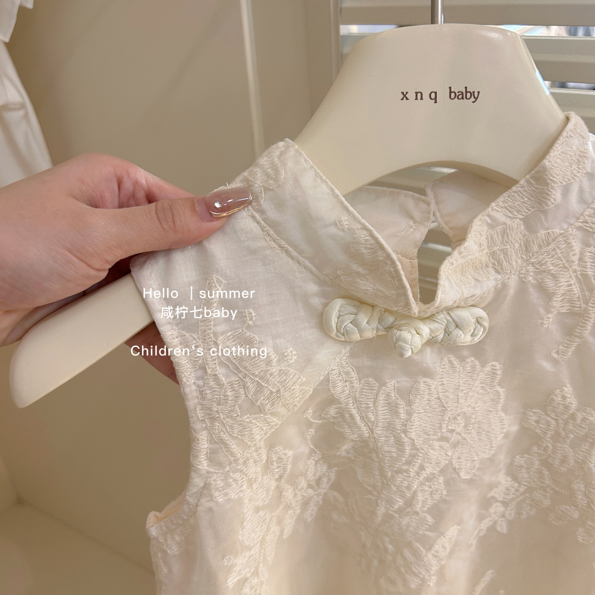 Vestido de chaleco de verano para niñas 2024 nuevo vestido de princesa de estilo occidental falda rosa de bebé femenino vestido de niños versión coreana