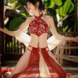 妤悦者古风仙女汉服性感纯欲激情睡衣性用品肚兜女情趣内衣qqny