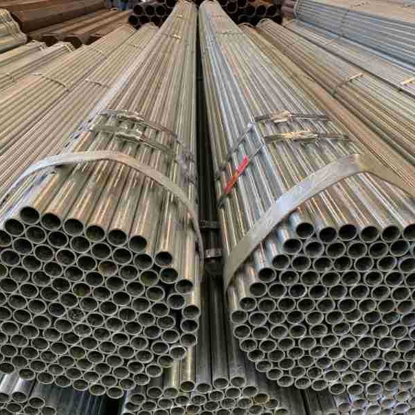 4-point hot-dip galvanized steel pipe Q235 fire-fighting pipe dn25…