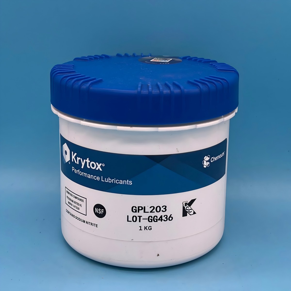 杜邦/科慕Krytox GPL 203全氟聚醚润滑脂阀门润滑脂