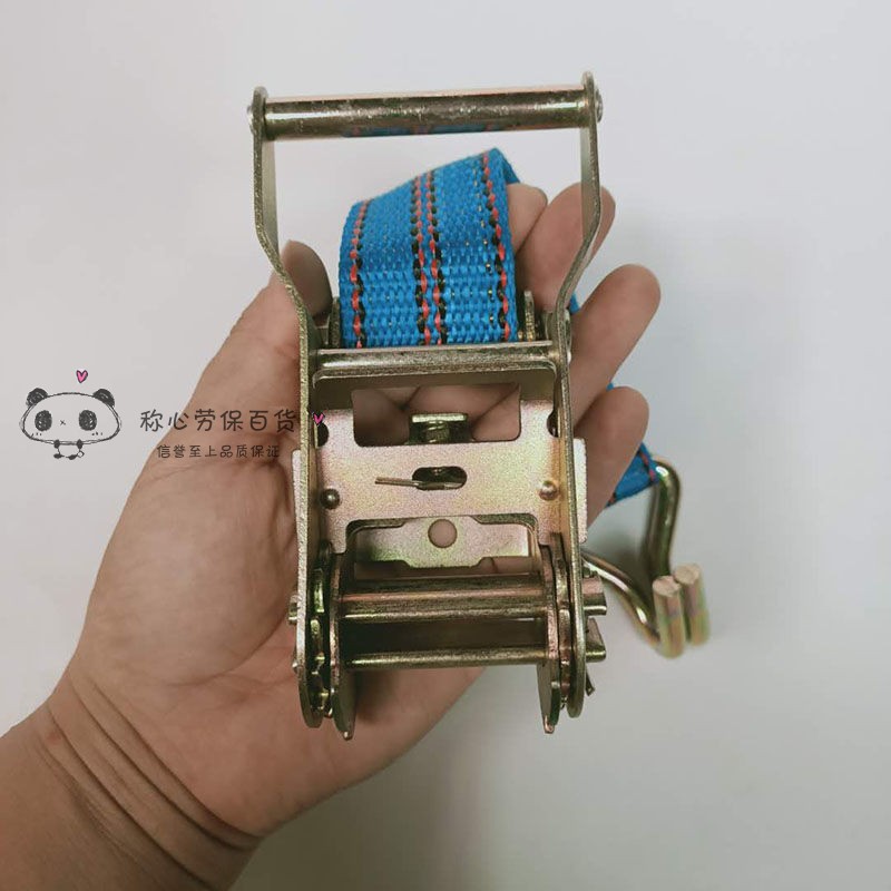 Truck Polyester Tensioner, Rope Tightener, Manual Bundler, Packing and Securing Strap, Cargo Rope for Vehicles