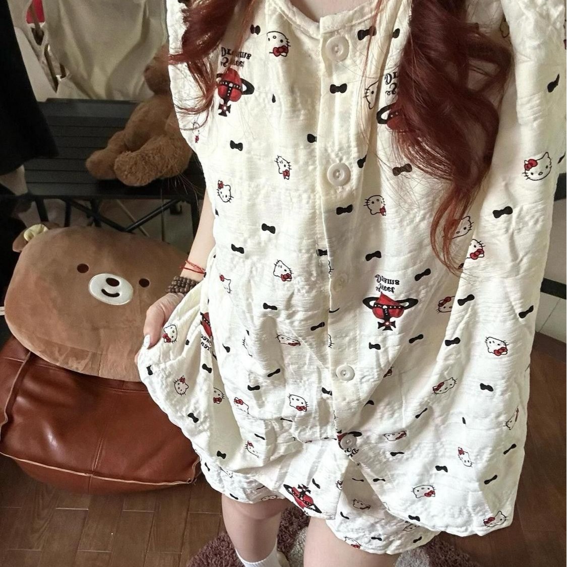 Cute summer Japanese pijama