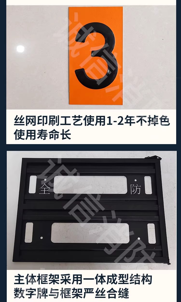 2025 New National Standard Hazardous Materials Removable and Assembleable Stainless Steel Signboards, Movable Signs, Digital Warning Signs