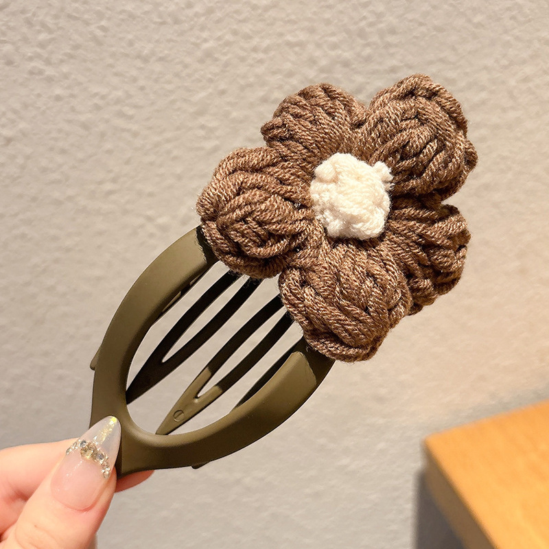 Gran arco clip de cabello de alta sensación clip de boca de pato nuevo clip de captura de cabeza de mujer temperamento clip de tiburón clip de cabello