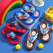 2025夏季新款儿童拖鞋卡通EVA男童室内外软底夹脚人字凉拖中小童