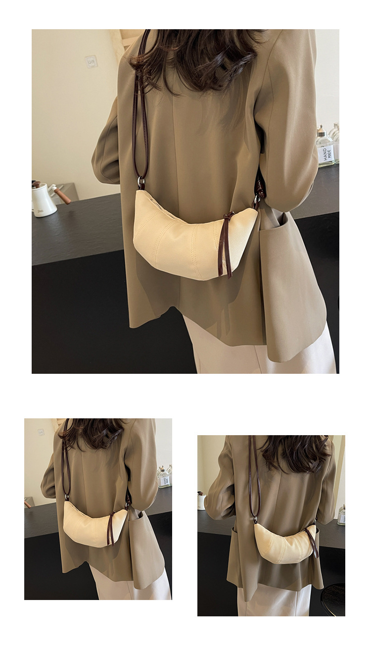 Denim for women's 2024 new fashionable casual shoulder niche trend, super hot crossbody bag, cowhide bag_senzul.com