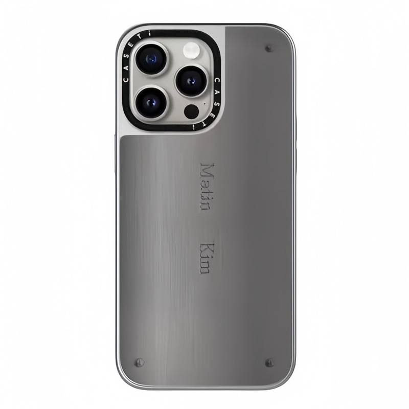 CASET潮牌联名Matin Kim牛仔纹适用iPhone16promax手机壳镜面15pr|undefined