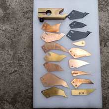 上糊机配件 过胶机配件 磷刮刀 镀铁氟龙牙刀 白胶