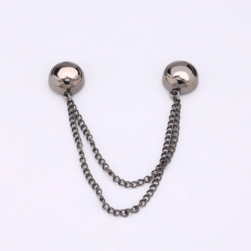 チェーンの磁気はズボンの足を引きずることを防ぎます。金属の磁気は袖口を固定します。