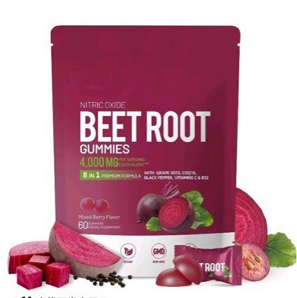 Cross-Border Hot-Selling Product: Super Beetroot Gummies Beet Root Gummies Coenzyme Q10 Gummies Vitamin Gummies