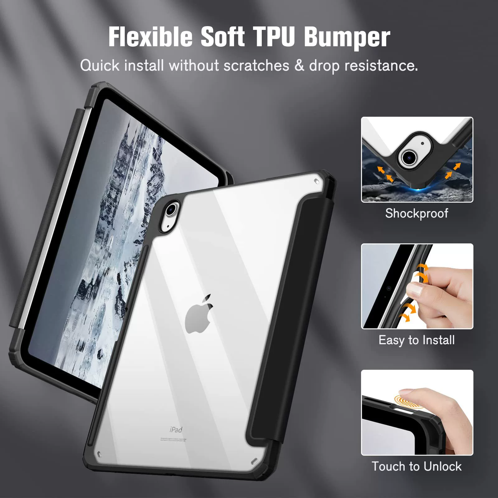 Подходит для iPad Air 4/5 слот протектор чехол PRO11 кожаный чехол 10-го поколения iPad защитный чехол 10.2 мягкий корпус