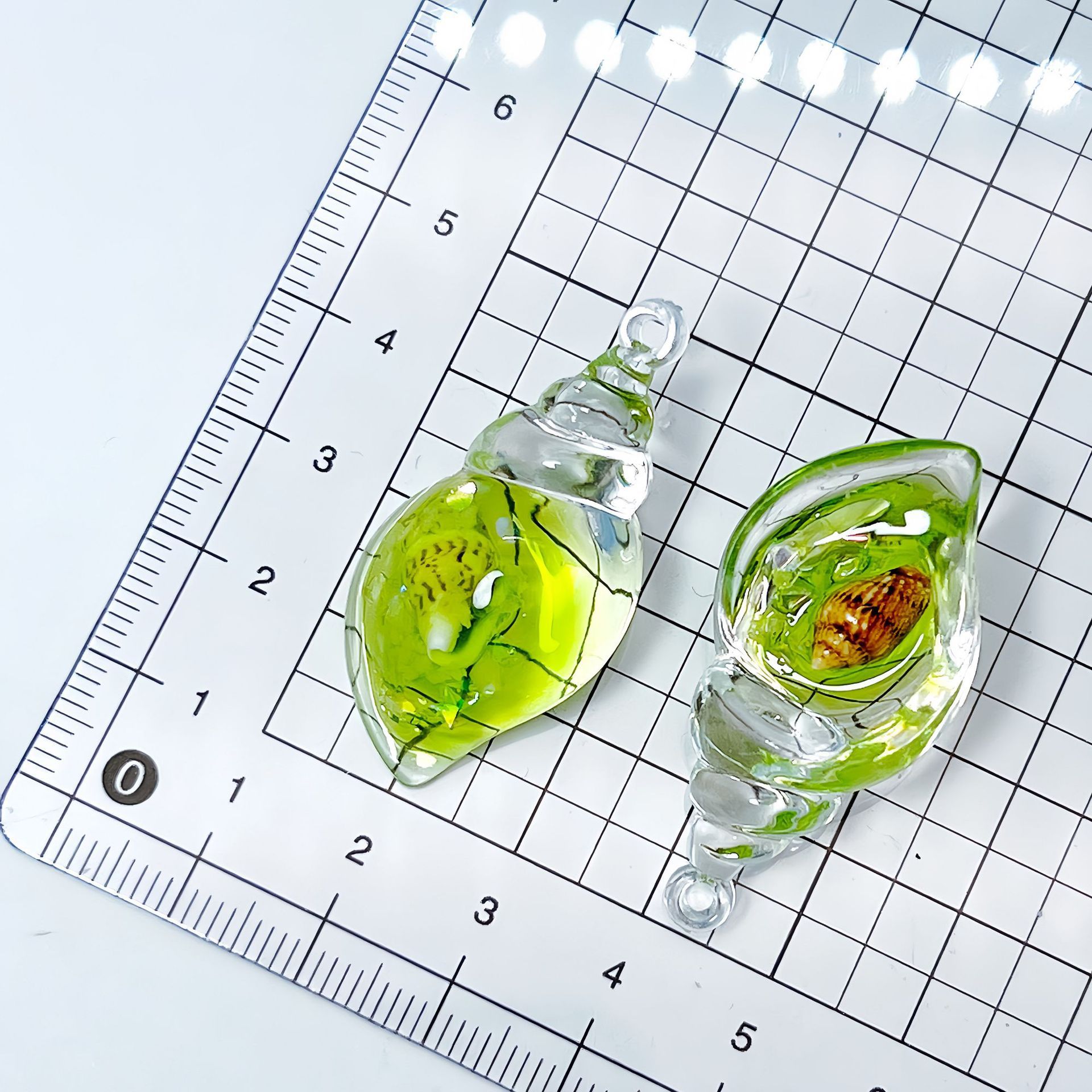 5g Weight Pendant Jewelry Making Type 30*50mm Jewelry Making Size DIY Jewelry Accessories Classification 1 Piece Quantity Resin Material Conch Pattern All Seasons Season Cute, Beach Style 1 Piece 30*50mm Resin Conch Pendant DIY Jewelry Accessories 9