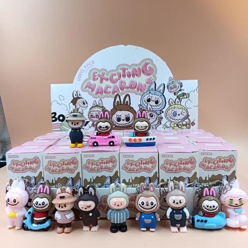 Internet-Famous Labubu Mickey Cross-Dressing Tiktok Trending Blind Box Gashapon Doll Cartoon Figurine Blind Box