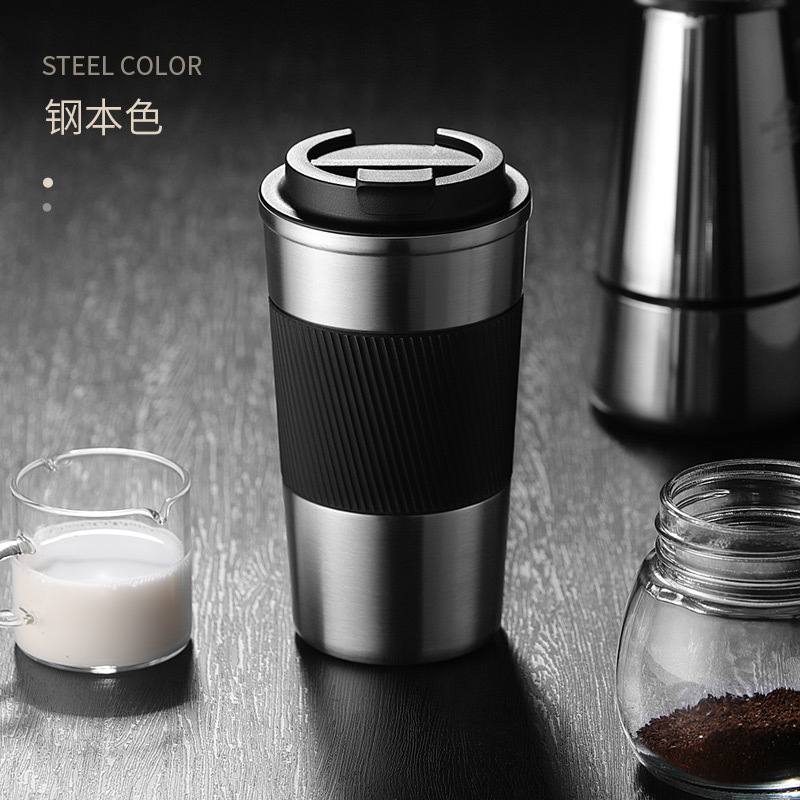 Transfronterizo Amazon al aire libre de acero inoxidable taza de vacío de acero inoxidable de negocios de América Oficina de Acompañamiento de Alta apariencia taza de agua