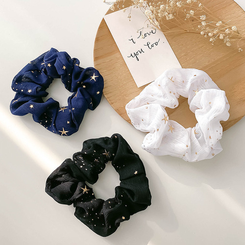 Headband, high-end and exquisite, Korean-style large intestine hair tie, Korean high-elastic hair rope, ladies' headband, Internet celebrity hair accessories, fashionable