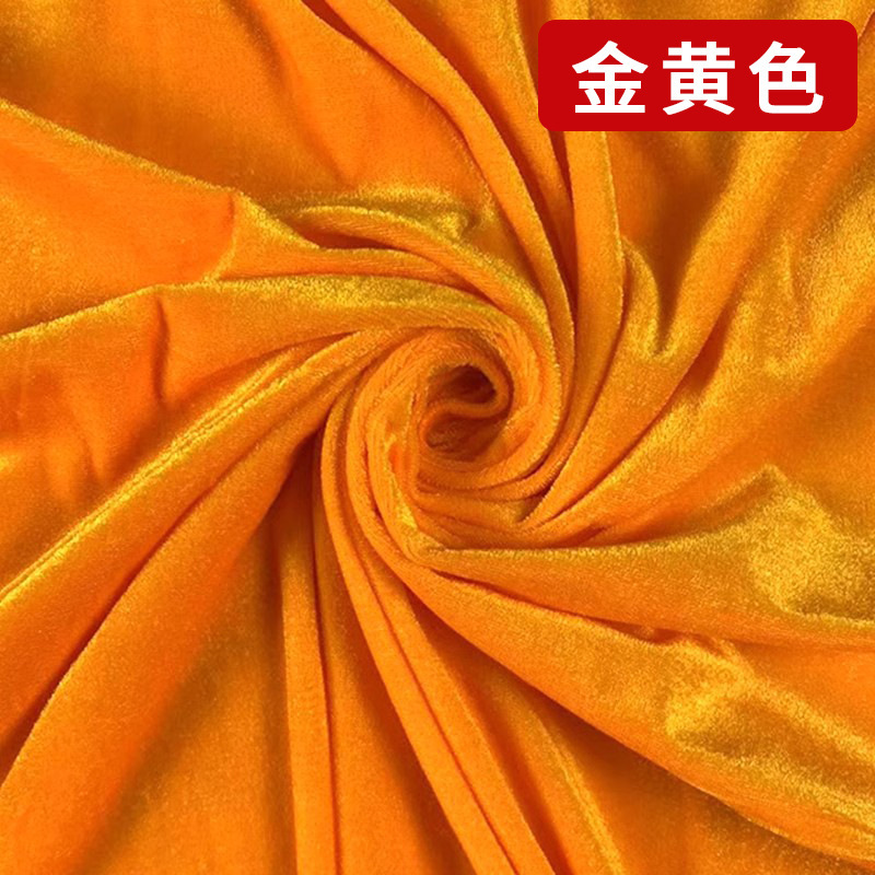 创垚婚庆金丝绒布料布幔订婚宴大红色酒红色绒布婚礼现场装饰布置|undefined