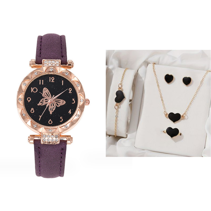 80g Weight Ordinary Glass Mirror Material Flannel bag Strap Material Watch Classification Pointer Display Type Buckle Buckle Style Round Dial Shape Daily, Street Occasion Quartz Movement Butterfly Pattern Women's Gender Casual Style Casual Butterfly Buckle Quartz Women's Watches 25
