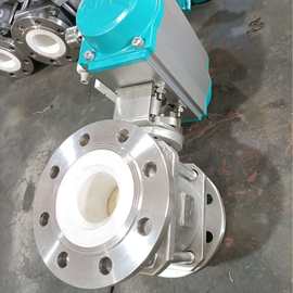 气动耐磨陶瓷球阀Q641TC-10C陶瓷法兰球阀图片