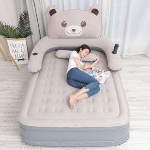 Jiajiayou Inflatable Mattress Thickeneded Lazy Bed Portable Kidsren's Bed Home Lunch Break Foldableing Bed Sheets Popular Mattress