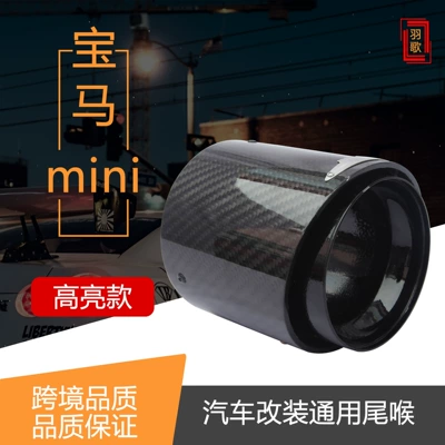 Exhaust pipe: BMW mini JCW modified black