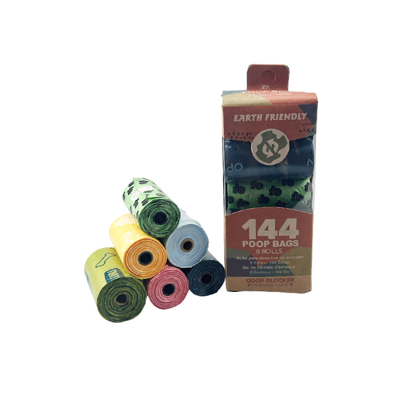 8 rollos de bolsas de basura al azar