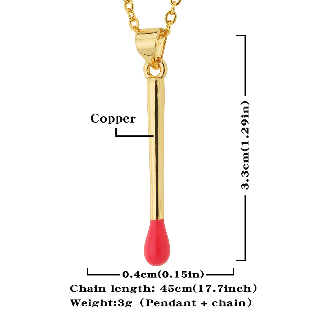 new womenu0027s jewelry copper real gold plated pendant match head necklace